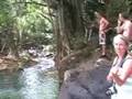 Kipu Falls Hawaii 2006 - She won't let go of the rope