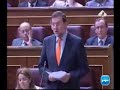 Rajoy en el congreso de los diputados. crisis econ�mica.