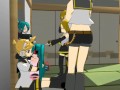 MMD MOMI CUP 1- Len x Neru, Len x Rin, Len x Chibi Miku, Len x Chibi Neru and Len x Petite Miku?