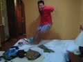 Bex Jumping on Bed Bex Jumping on Bed