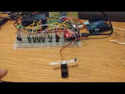ServoTester made with arduino
