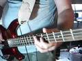 Rush The Big Money bass cover