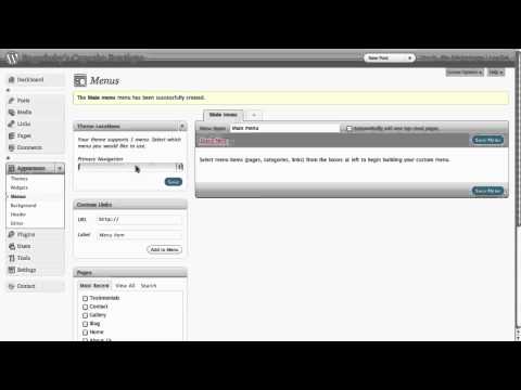 how to add a page to a menu in wordpress