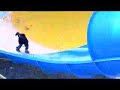 Rollers in a waterpark