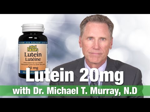 Natural Factors Lutein 20mg with Dr. Michael T. Murray