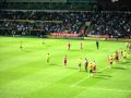 Norwich free kick - Carrow Road v MK Dons