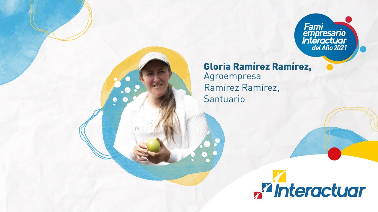 Gloria Ramírez, ganadora de Liderazgo Femenino en el Famiempresario Interactuar 2021