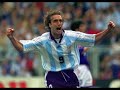 Batistuta vs Crespo