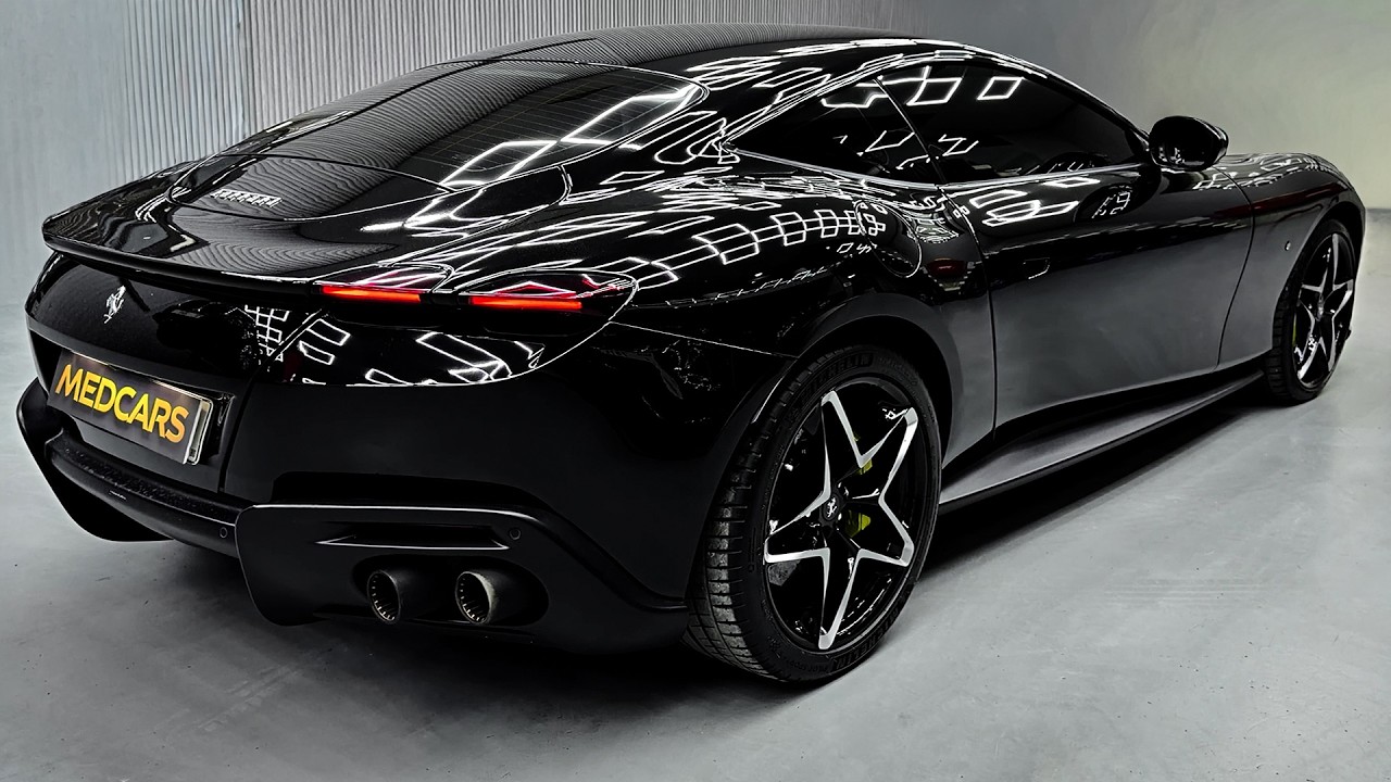 2026 Ferrari Roma - Sound, interior and Exterior | Black Beast