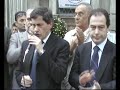 Alemanno a Piazza del Ges�