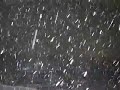 Schneetreiben im Ruhrgebiet / Schneeflocken - Film
