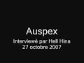 la suite ici : http://hellhina.blogspot.com . d� � des probl�mes de cam�ra, l'interview n'est qu'en audio.