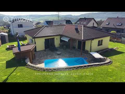 Video Prodej rodinného domu, novostavba 4+kk, sauna, bazén, Králův Dvůr - Křižatky