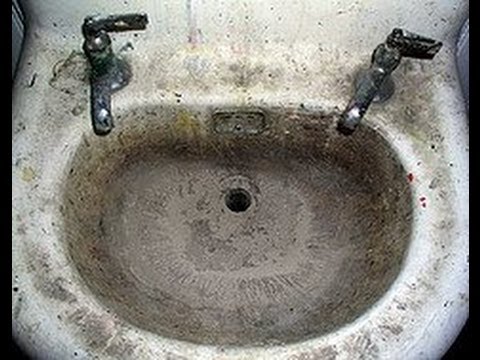 how to remove tea stains from sink