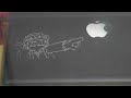 evil monkey   laser engraved macbook
