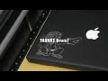 evil monkey   laser engraved macbook