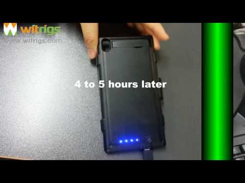 how to remove the battery from a sony xperia z1