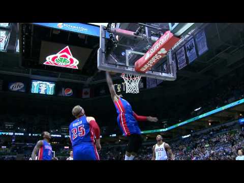 Video: Jennings with the Sweet Backboard Lob to Drummond