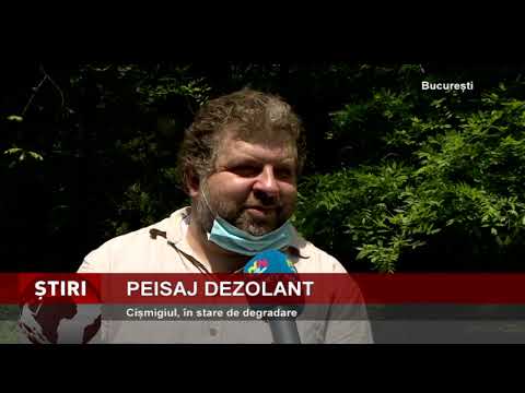 Cișmigiul, în stare de degradare