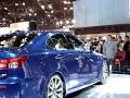 2008 Lexus ISF at NY Car Show plus Hot girl