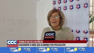 PERDIDA DE GAS EN LA VIA PÚBLICA