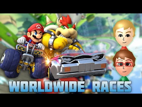 Mario Kart 8 Worldwides Live Stream with RedFalconGames