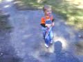 Entering the park