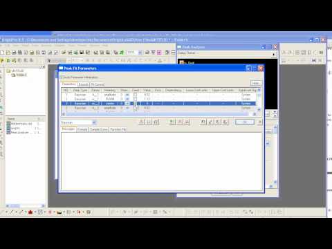 how to fit xps peaks