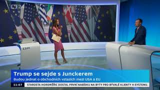 Donald Trump bude jednat s Jeanem-Claudem Junckerem