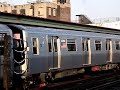 Bay Parkway Bound R160A-1 M Train and Jamaica Center Bound R160A-1 Skip Stop Z Train @ Hewes Street