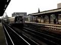Bay Parkway Bound R160A-1 M Train and Jamaica Center Bound R160A-1 Skip Stop Z Train @ Hewes Street
