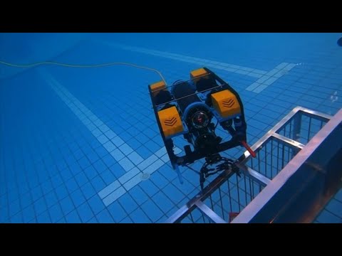 Roboter-Wettkampf unter Wasser im chinesischen Tianji ...