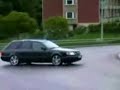 audi derrapando