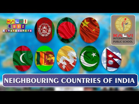 Kalvi Quiz Kindergarten - Episode 17 - Neighbouring Countries of India