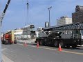 A Piece of the People Mover Being Removed A Piece of the People Mover Being Removed