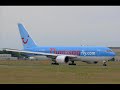 doncaster airport  uk  thomsonfly b767 204/er g byaa