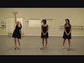 Emily Hejna, Lauren Vogel, and Lauren Wienke perform 