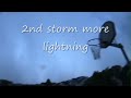 WATCH IN HIGH QUALITY IT WAS PUT UP IN 1080p Format A collection of 84 separate lightning strikes that i filmed also it looks like some struck twice30 fps recording speedWhen I Say 1080p HD I mean that is the format I  converted it into using windows movie maker