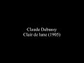 Weissenberg- Debussy, Clair de lune