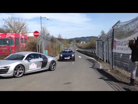 Gran Turismo Events - A small Impression from the famous Trackday at the even more famous Nürburgring Nordschleife. This at the Entrance to the Nordschleife. Please excuse the win...
