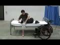 Quadriplegics: bed mobility and dressing