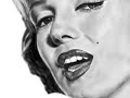 Time Lapse Painting \"Marilyn Monroe\"