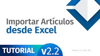 Importar Artículos Excel