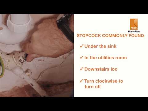 How to locate your stopcock How to locate your stopcock