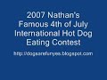 2007 nathans famous 4th of july hot dog eating contest
