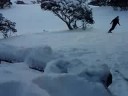 Hotham hut rail..