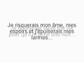 trop belle chanson d'amour-juste pr une nuit