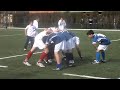 Olimpico en acción contra los All Whites