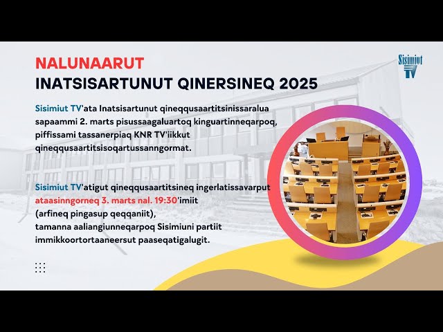Sisimiut TV - Livestream 03.03.2025