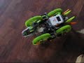 my first video montage, Final version of the 4wd EXOFORCE ROVER with a ROTATING HEAD that scan's (via the Ultrasonic Sensor) for the best path to take. Send me a msg if you want more info of the files for building or programing. Merci de regarder mon video :-)